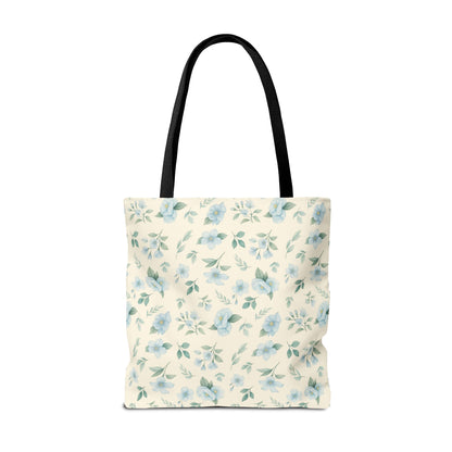 Floral Tote Bag, Stylish Shopper Bag, Reusable Grocery Tote, Floral Print Accessory, Ideal Gift for Her
