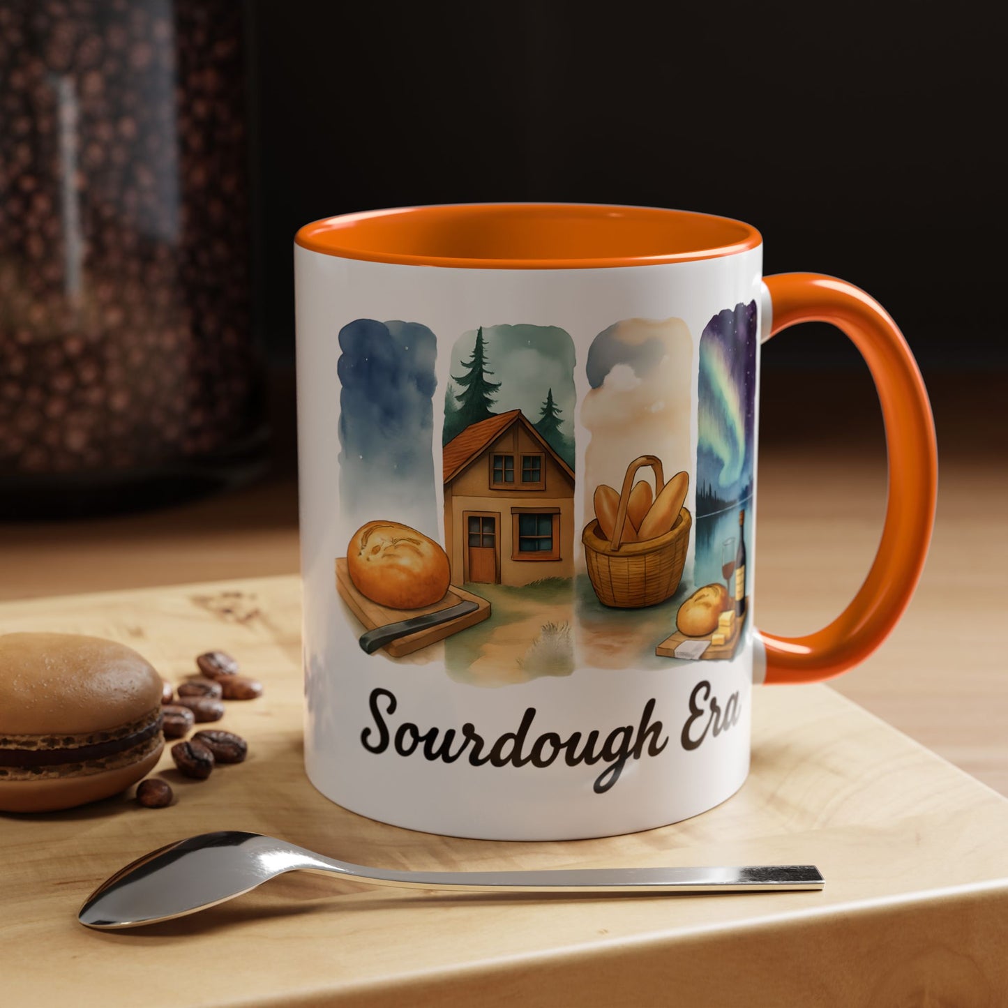 Sourdough Era Coffee Mug, Whimsical Kitchen Decor, Baker Gift, Coffee Lover's Delight, Unique Ceramic Mug, Homestead, Sourdough Starter