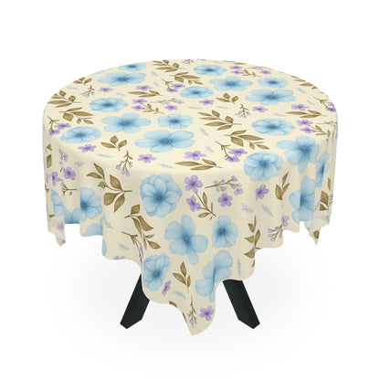 Floral Blush Tablecloth, Elegant Dining Decor, Spring Table Setting, Garden Party, Home Celebration, Blush Tablecloth, Picnic Tablecloth