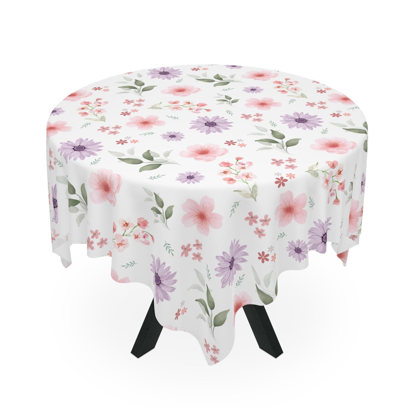 Floral Tablecloth Decor - Elegant Dining Essential for Parties, Picnics, Weddings, Home Decor, Table Covering