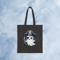 Pirate Ghost Tote Bag | Cute Halloween Bag, Canvas Shopping Bag, Ghost Lover Gift, Eco-Friendly Tote, Trick or Treat Bag