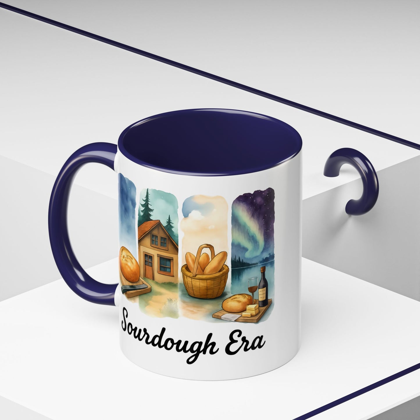Sourdough Era Coffee Mug, Whimsical Kitchen Decor, Baker Gift, Coffee Lover's Delight, Unique Ceramic Mug, Homestead, Sourdough Starter