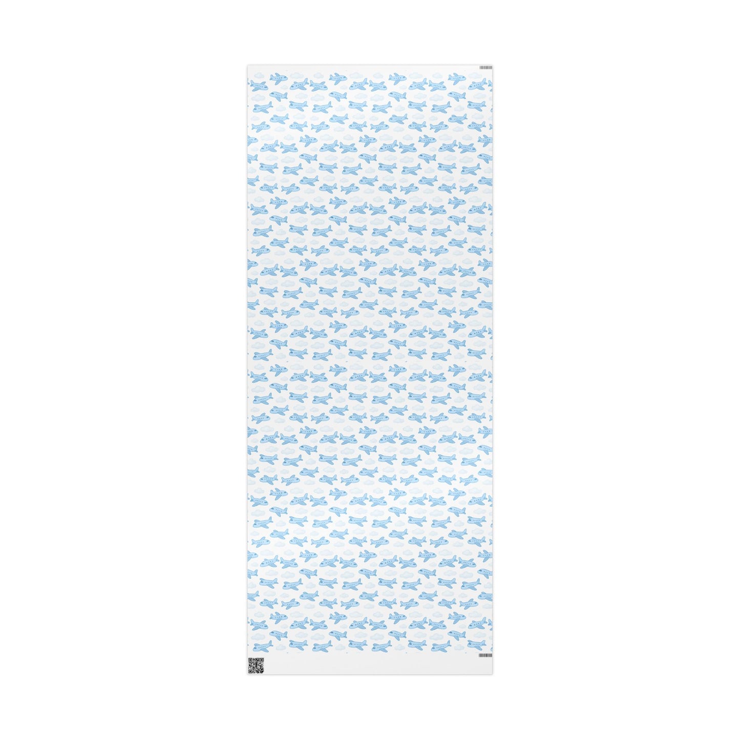 Airplane Themed Wrapping Paper, Gift Wrap for Kids, Birthday, Baby Shower, Travel Lovers, Aviation Decor