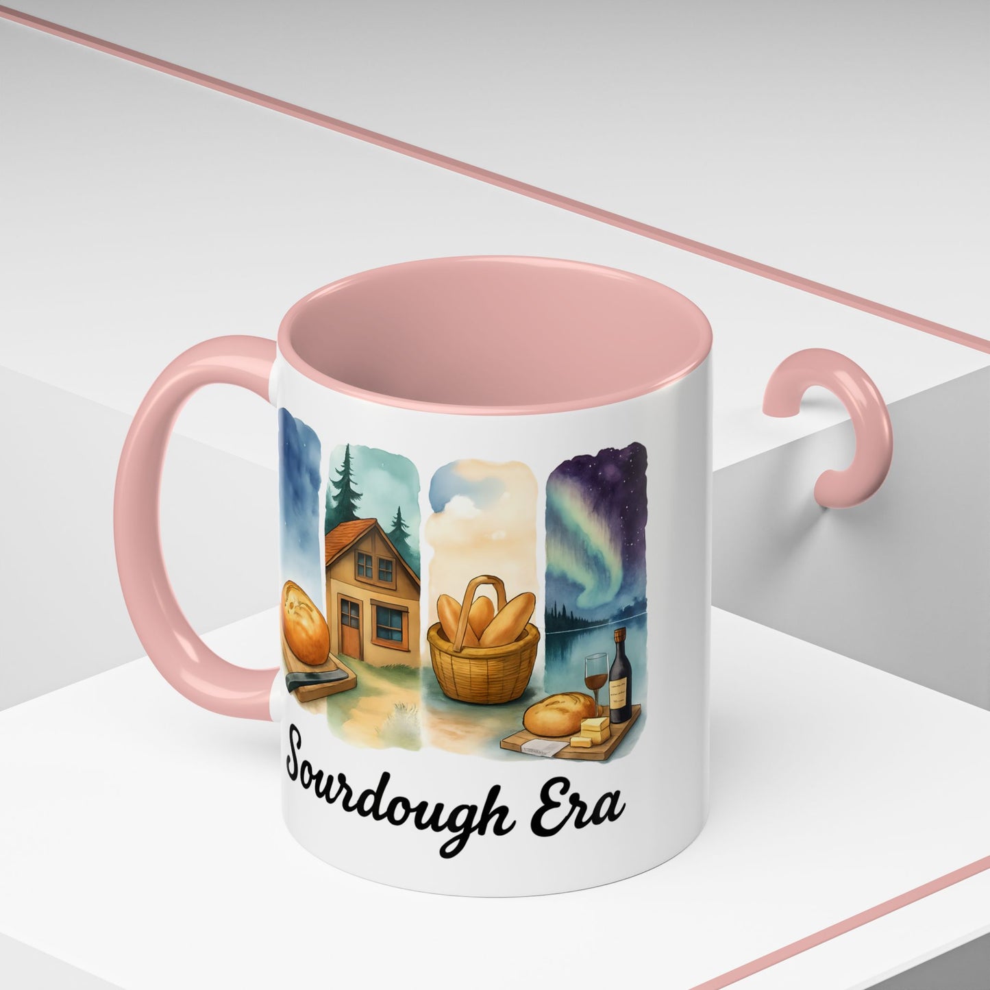 Sourdough Era Coffee Mug, Whimsical Kitchen Decor, Baker Gift, Coffee Lover's Delight, Unique Ceramic Mug, Homestead, Sourdough Starter