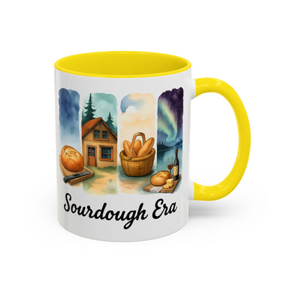 Sourdough Era Coffee Mug, Whimsical Kitchen Decor, Baker Gift, Coffee Lover's Delight, Unique Ceramic Mug, Homestead, Sourdough Starter