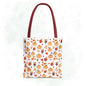 Autumn Harvest Tote Bag, Fall Accessories, Pumpkin Tote, Seasonal Shopping Bag, Thanksgiving Gift, Homestead Tote Bag