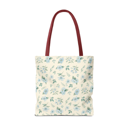 Floral Tote Bag, Stylish Shopper Bag, Reusable Grocery Tote, Floral Print Accessory, Ideal Gift for Her