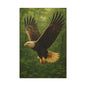 Eagle Poster Art Print, Nature Decor, Wildlife Canvas Wall Art, Home Office Decoration, Gift for Bird Lovers