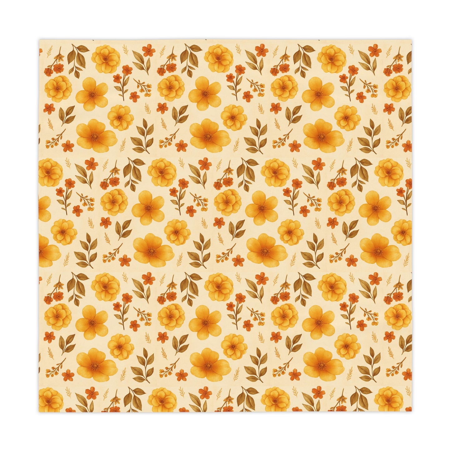 Charming Floral Tablecloth, Dining Table Decor, Spring Table Setting, Housewarming Gift, Picnic Essential, Holiday Gift, Gifts for Mom