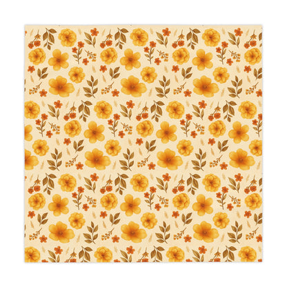 Charming Floral Tablecloth, Dining Table Decor, Spring Table Setting, Housewarming Gift, Picnic Essential, Holiday Gift, Gifts for Mom