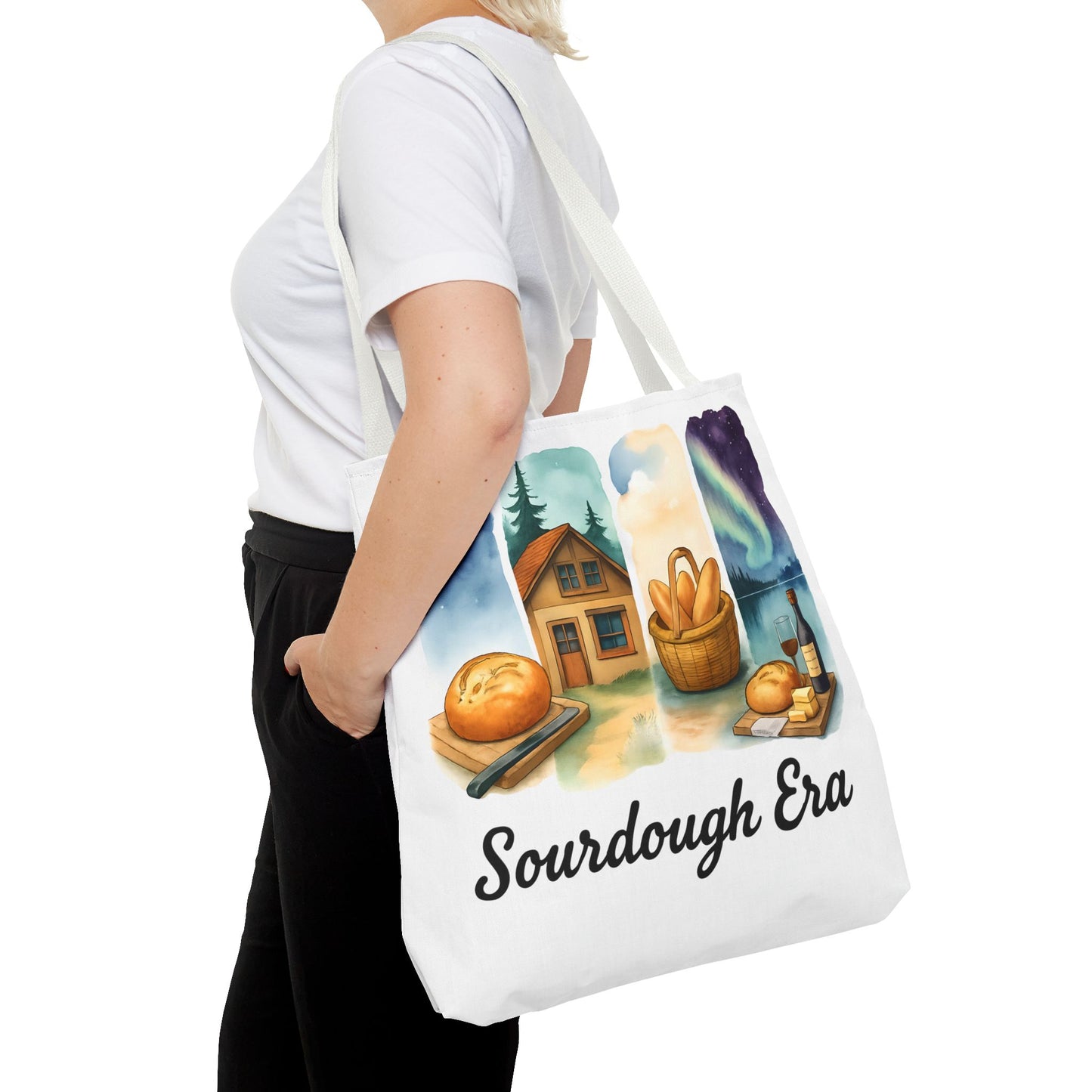 Sourdough Era Tote Bag - Artisan Bread Lovers, Farmers Market, Cooking Enthusiasts, Gift for Bakers, Sourdough Starter, Homestead