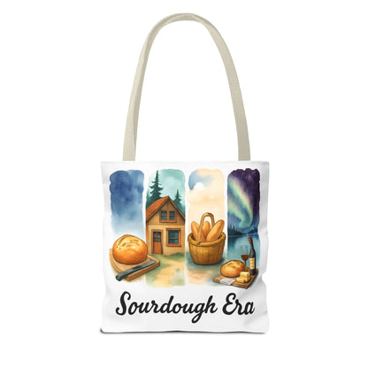 Sourdough Era Tote Bag - Artisan Bread Lovers, Farmers Market, Cooking Enthusiasts, Gift for Bakers, Sourdough Starter, Homestead