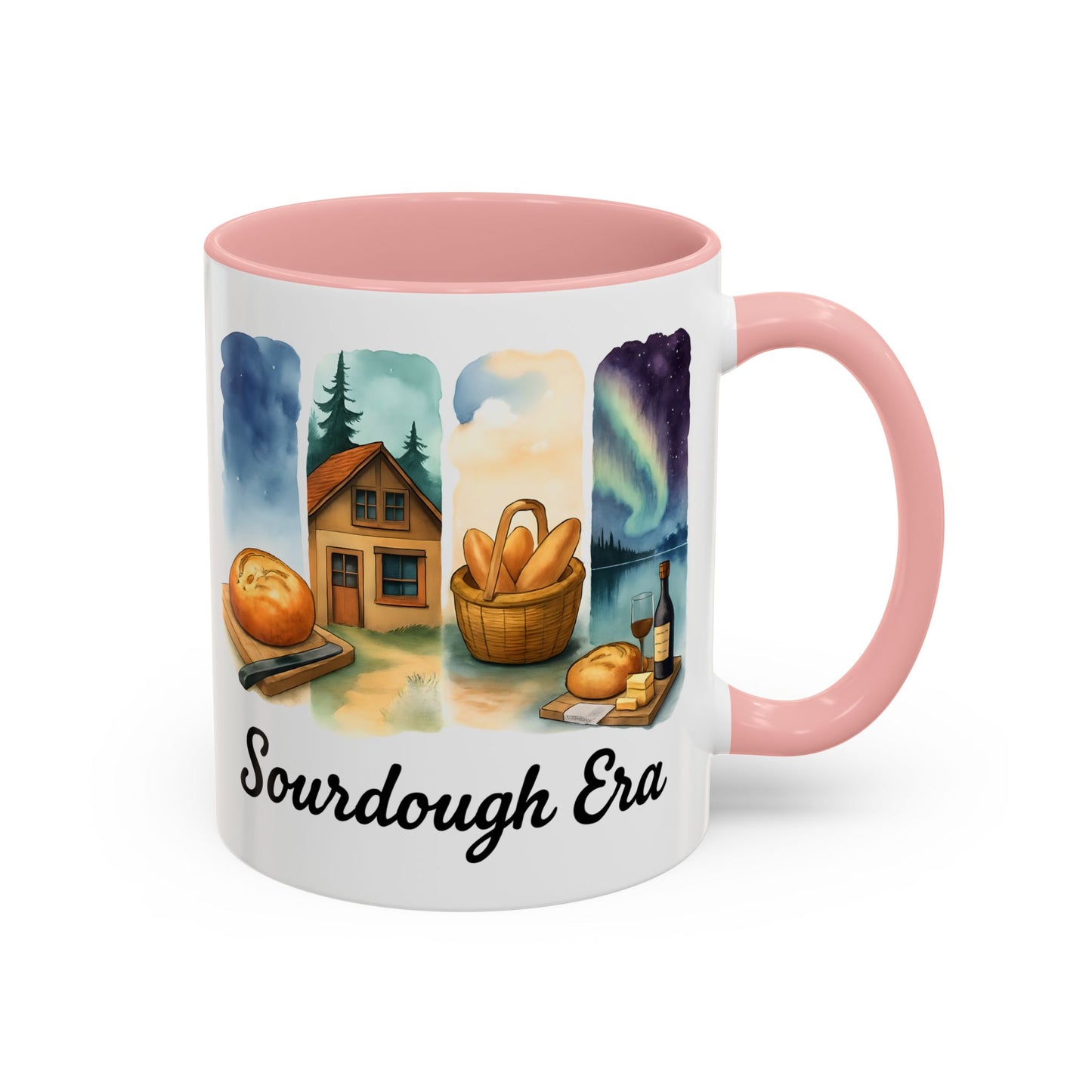Sourdough Era Coffee Mug, Whimsical Kitchen Decor, Baker Gift, Coffee Lover's Delight, Unique Ceramic Mug, Homestead, Sourdough Starter