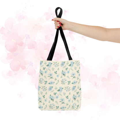 Floral Tote Bag, Stylish Shopper Bag, Reusable Grocery Tote, Floral Print Accessory, Ideal Gift for Her