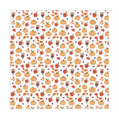 Autumn Harvest Tablecloth | Thanksgiving Decor, Cozy Fall Gatherings, Seasonal Dining, Homestead Decor